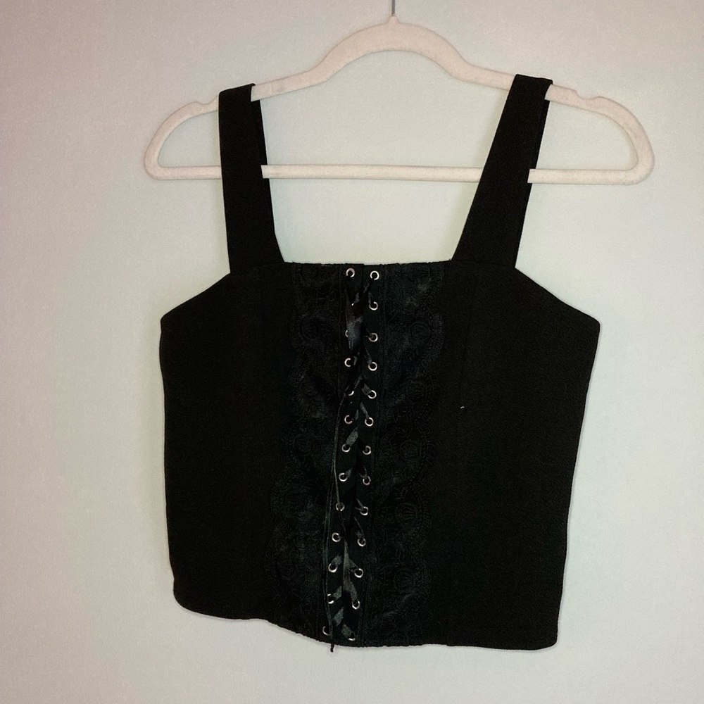 Cropped Going Out Tank Top